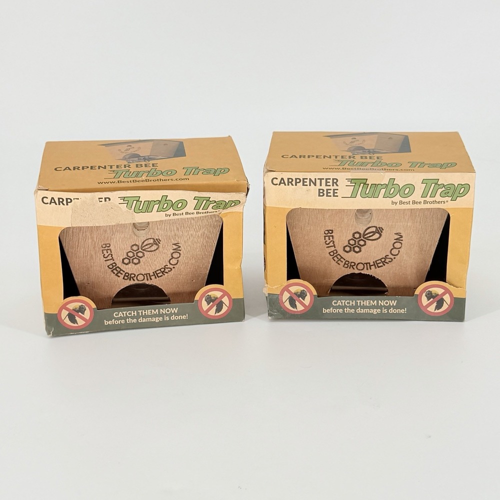 Best Bee Brothers Carpenter Bee Trap: Internal Turbo Funnel Large Viewpoint (2)